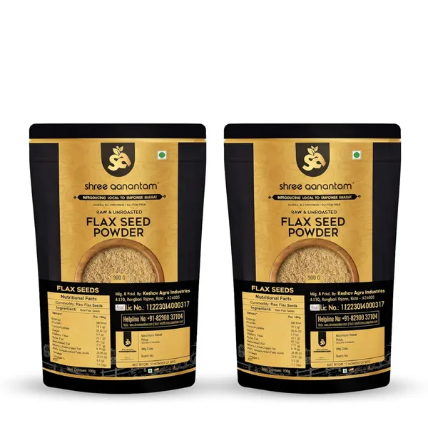 Shree_Aanantam_Cold_Milled_Flaxseed_Powder_Pack_Of_2