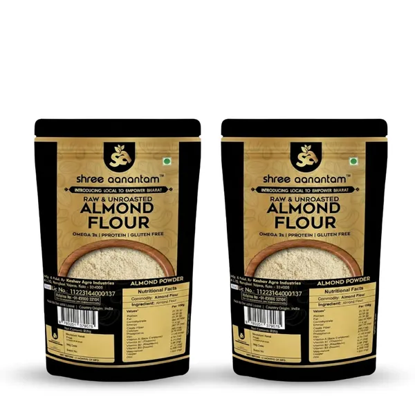 Shree_Aanantam_100_Pure_Natural_Premium_Almond_Flour_Pack_Of_2