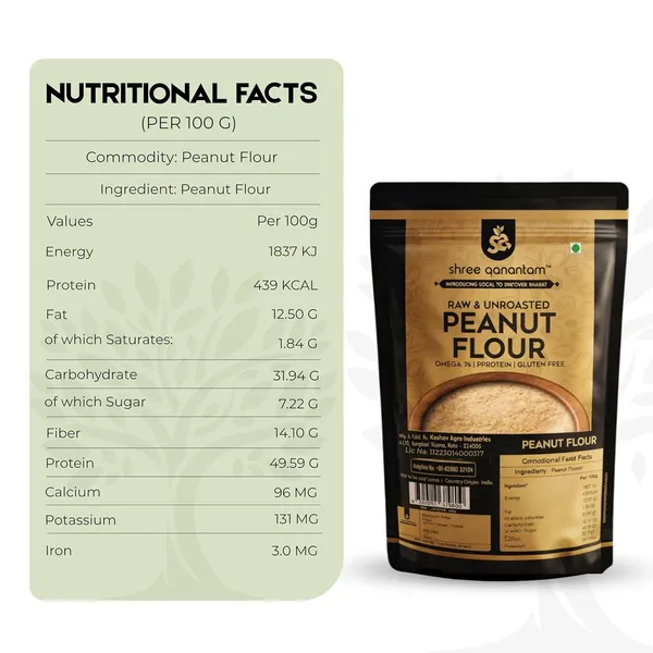 Shree_Aanantam_100%_Natural_Peanut_Flour_Pack_Of_2