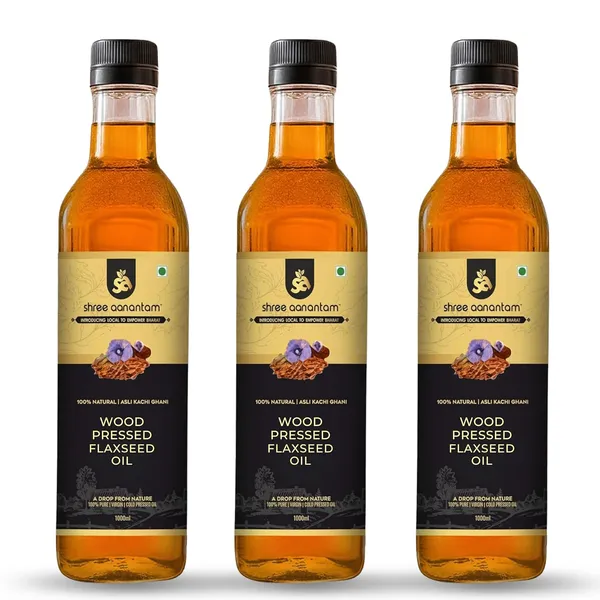 Shree_Aanantam_Wood_Pressed_Flaxseed_Oil_Pack_Of_3