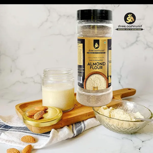 Shree_Aanantam_Pure_Natural_Almond_Flour_With_Skin_Badam_Powder
