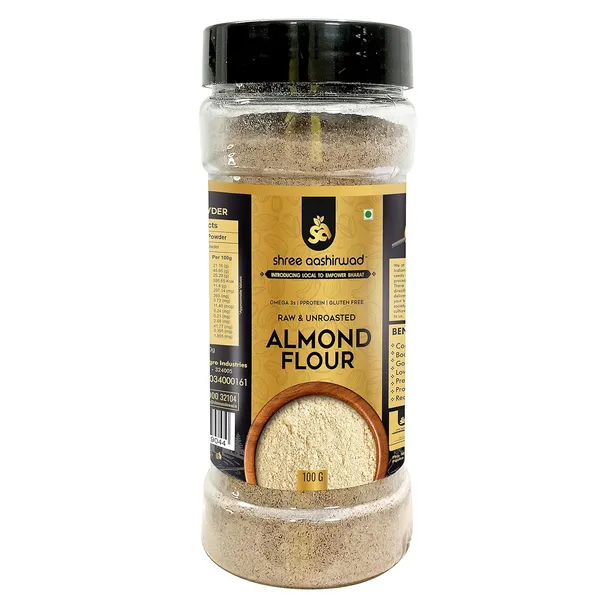 Shree_Aanantam_Pure_Natural_Almond_Flour_With_Skin_Badam_Powder