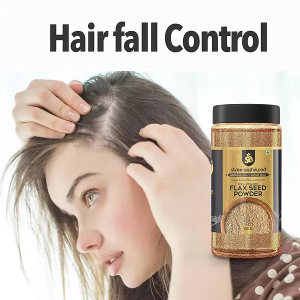 Shree_Aanantam_Flaxseed_Powder_For_Hair_Growth_Powder