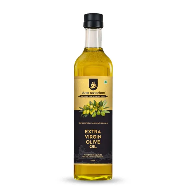 Shree_Aanantam_Glass_Bottle_Extra_Virgin_Olive_Oil_For_Cooking