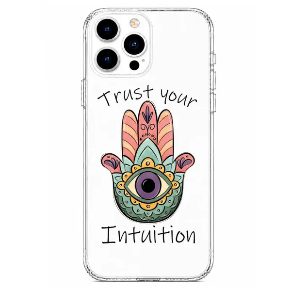 Trust_Your_Intuition_Hamsa_Clear_Case