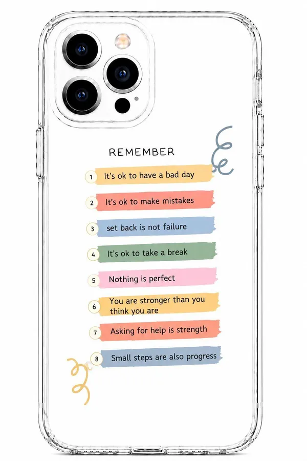 Gentle_Reminder_Positive_Affirmations_Clear_Case