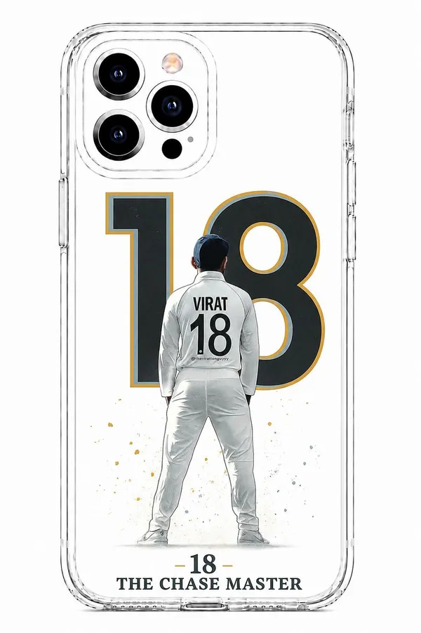 Number_18_Cricket_Icon_Phone_Case