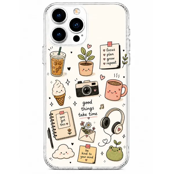 Good_Things_Take_Time_Cute_Self-Care_Phone_Case