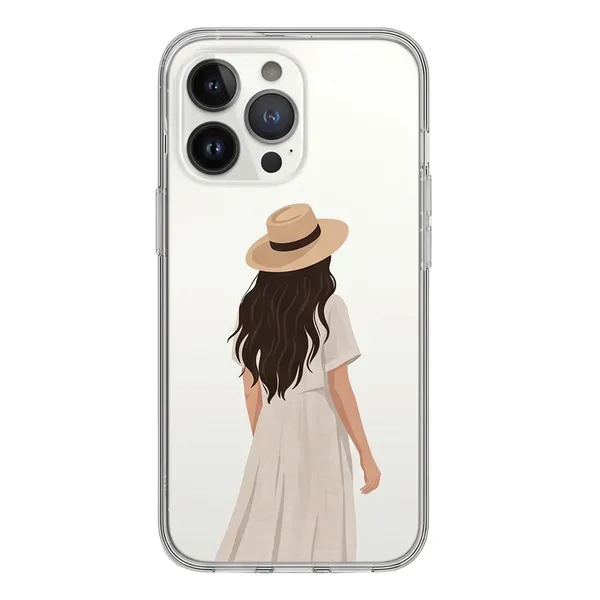 Minimalist_Summer_Girl_Phone_Case_-_Aesthetic_Clear_Cover