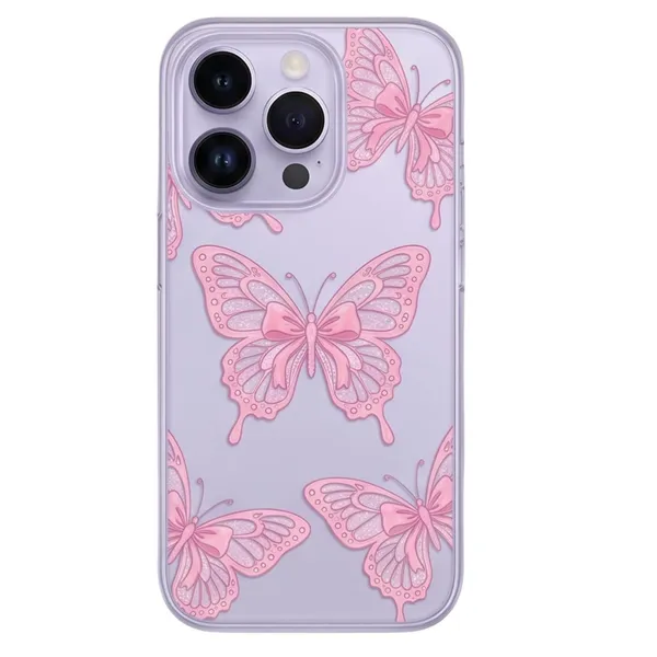 Pink_Butterfly_Dream_Clear_Phone_Case