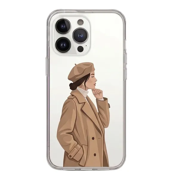 Parisian_Chic_Trench_Coat_Clear_Phone_Case