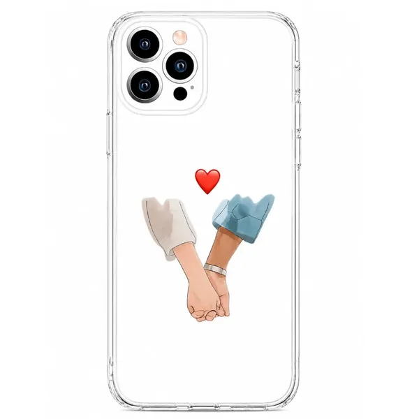 Romantic_Holding_Hands_Heart_Clear_Phone_Case