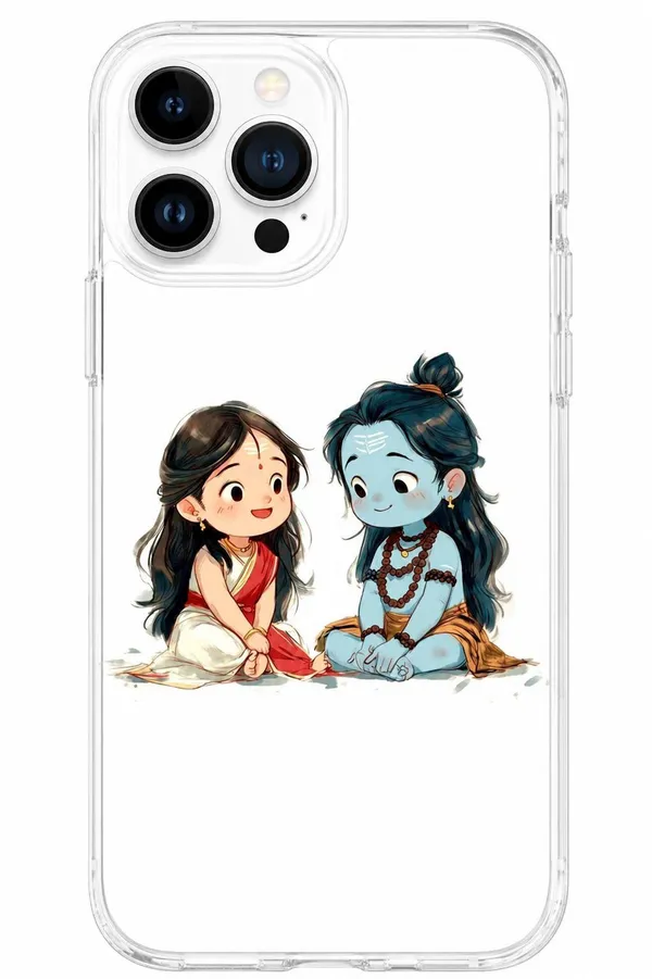 Spiritual_Chibi_Divine_Little_Ones_Clear_Phone_Case