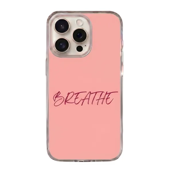 Breathe_Elegant_Script_Pastel_Pink_Tpu_Mobile_Cover