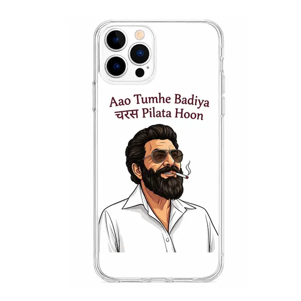 Badiya_Charas_Pop_Culture_Meme_Clear_Tpu_Phone_Case