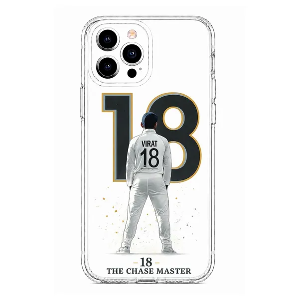 Caseculture_Clear_Tpu_Phone_Cover_Cricket_No._18_Player_Graphic