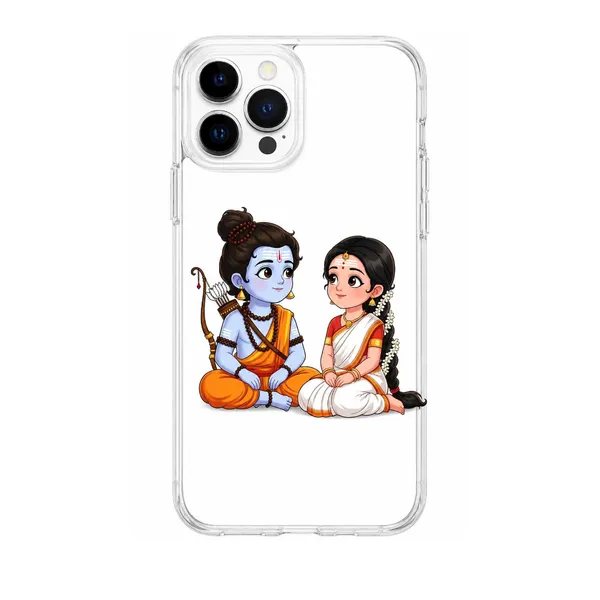 Bal_Vishnu_And_Lakshmi_Chibi_Art_Transparent_Tpu_Phone_Case