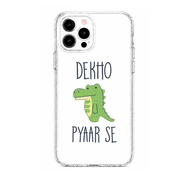 Caseculture_Cartoon_Dinosaur_Fun_Quote_Clear_Tpu_Mobile_Cover
