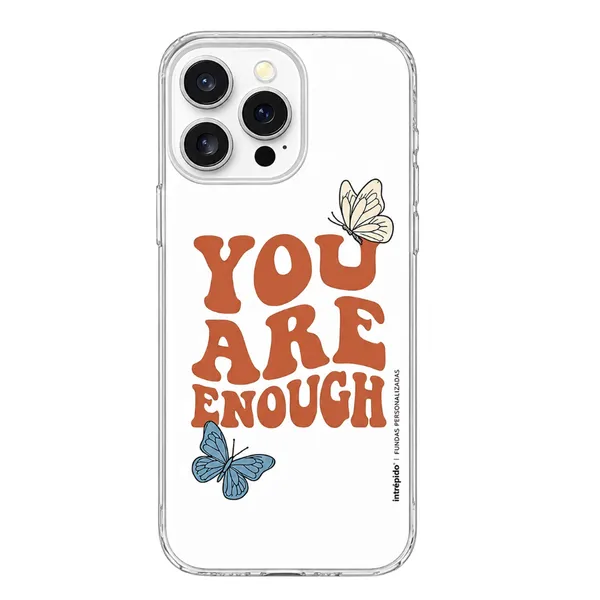 You_Are_Enough_Butterfly_Graphic_Clear_Tpu_Mobile_Cover