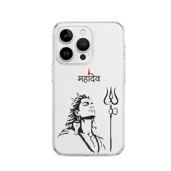 Lord_Shiva_Mahadev_Spiritual_Art_Clear_Tpu_Phone_Case