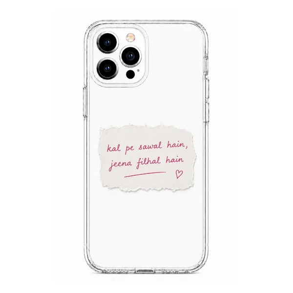 Caseculture_Motivational_Handwritten_Quote_Clear_Tpu_Mobile_Cover