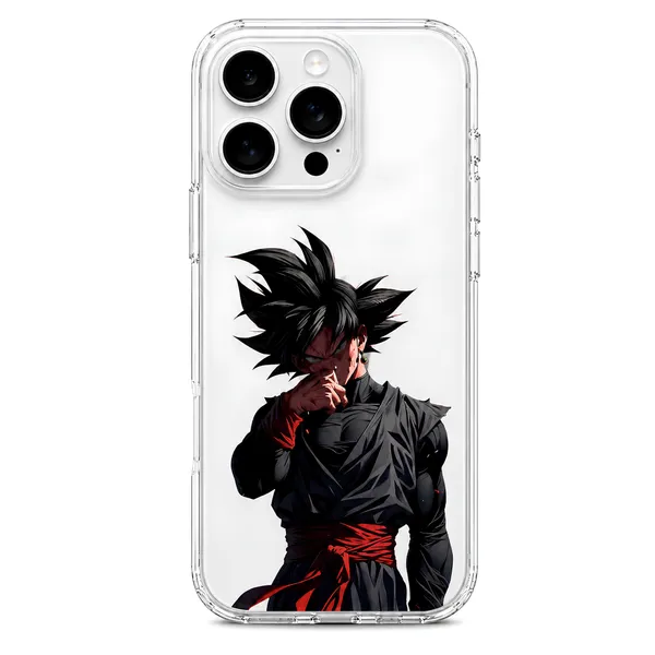 Dark_Anime_Warrior_Black_Red_Transparent_Tpu_Mobile_Cover