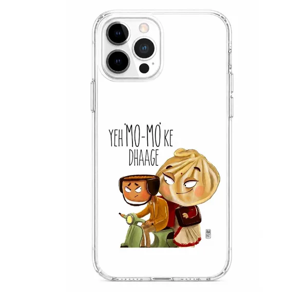 Yeh_Mo-Mo_Ke_Dhaage_Funny_Food_Art_Transparent_Phone_Case