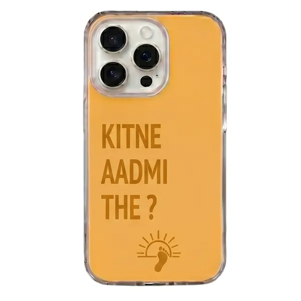Kitne_Aadmi_The_Bollywood_Quote_Mustard_Tpu_Phone_Case