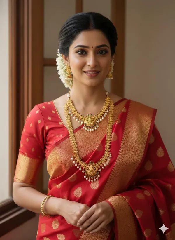 Laxmi_Devi_Temple_Traditional_Gold_Tone_Kempo_Pearl_Combo_Necklace_With_Earrings_Wedding_Jewelry_Set_For_Women_24Cm_Length_121G