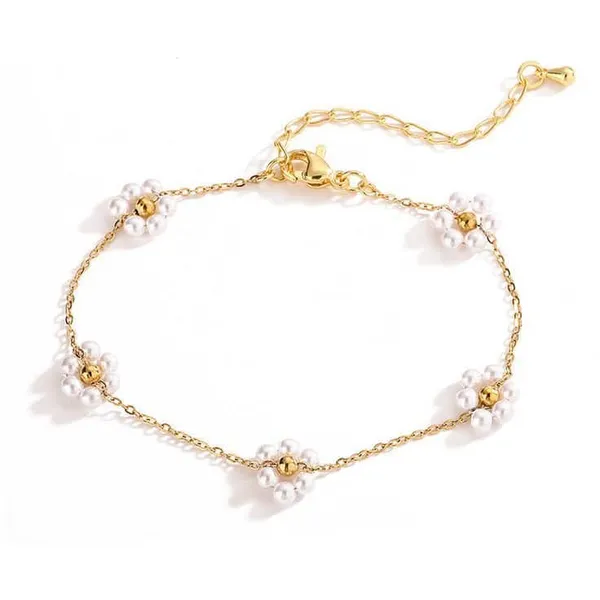Gold_Anti_Tarnish_Pearl_Flower_Bracelet