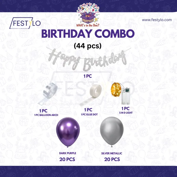 Purple_Silver_Birthday_Decor_Kit_44_Pcs