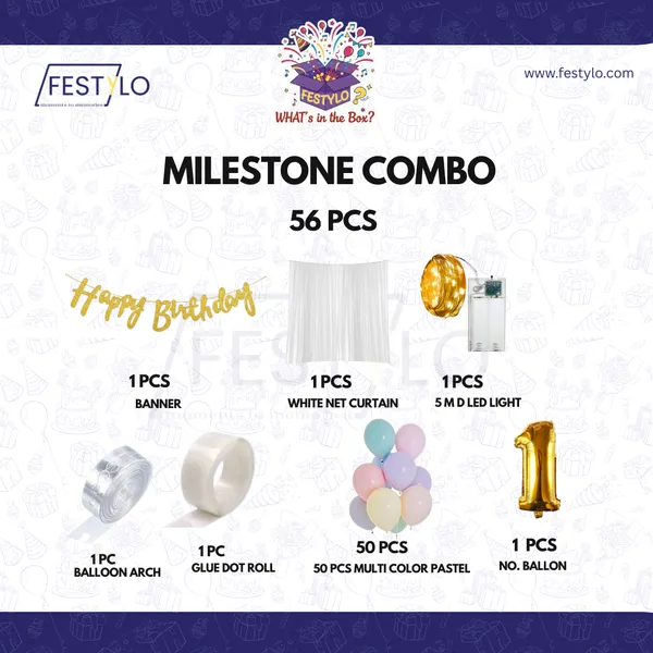 Rainbow_First_Birthday_Decoration_Kit_56_Pcs