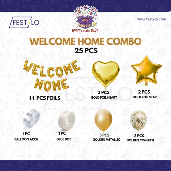 Golden_Welcome_Home_Decoration_Set_25_Pcs