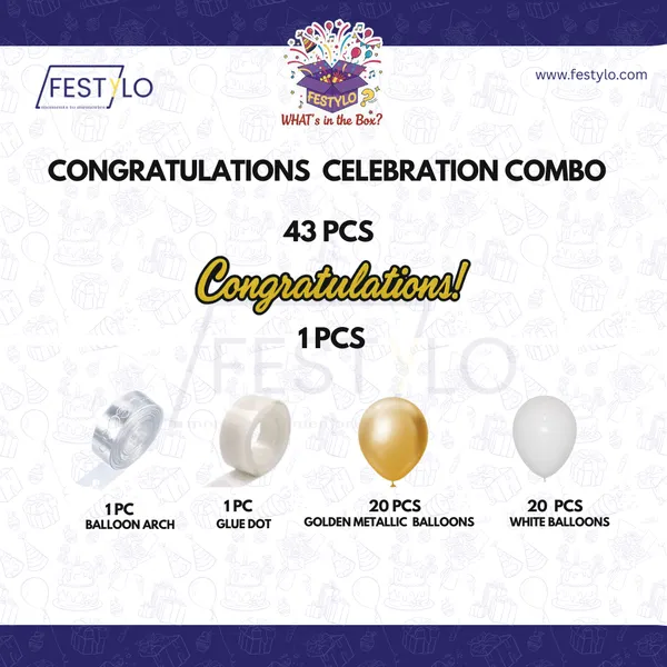 Golden_Congratulations_Party_Decoration_Set_43_Pcs