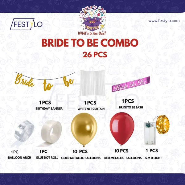 Golden_Bride_To_Be_Party_Set_26_Pcs