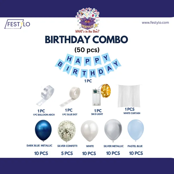 Blue_Silver_Theme_Birthday_Combo_50_Pcs