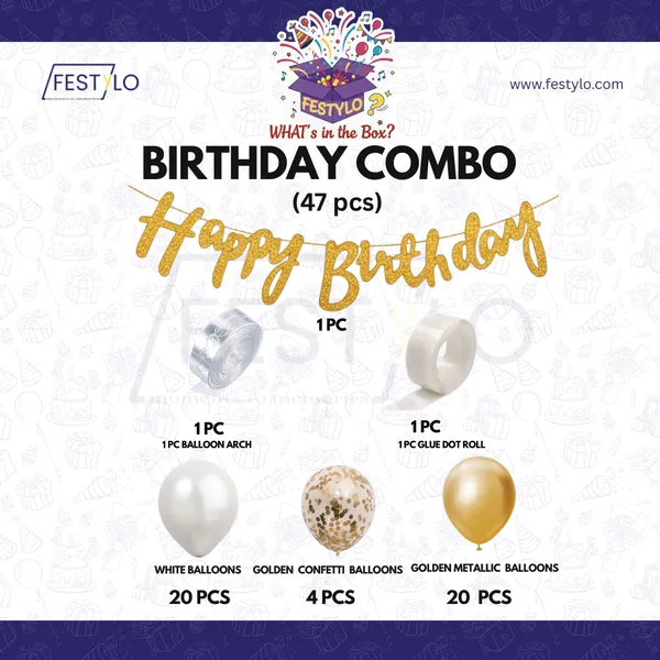 Gold_White_Birthday_Combo_47_Pcs