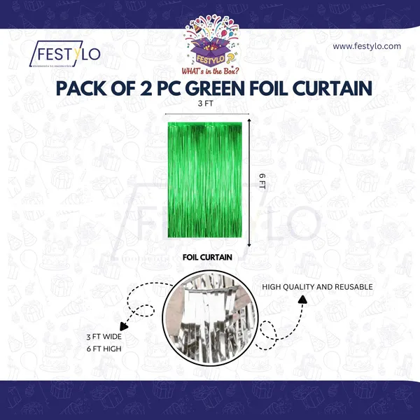 Rainbow_Theme_Golden_Banner_With_Green_Frill_Party_Combo