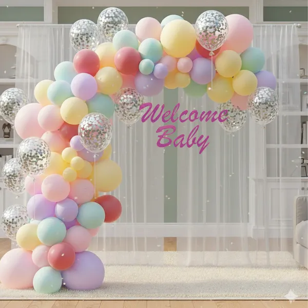 Pastel_Theme_Party_Combo_Decoration_Kit_114_Pcs_Welcome_Baby_Balloon_Arch_Set