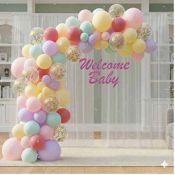 Pastel_Theme_Party_Combo_Decoration_Kit_114_Pcs_Welcome_Baby_Balloon_Arch_Set