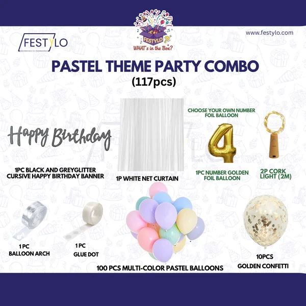 Pastel_Theme_Birthday_Combo_Kit_With_Black_Grey_Banner