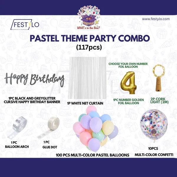 Pastel_Theme_Birthday_Combo_Kit_With_Silver_Grey_Banner