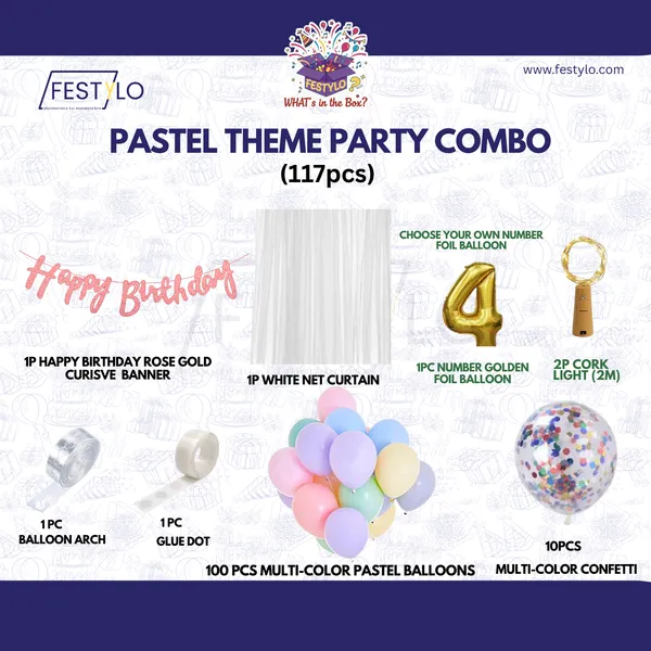 Pastel_Theme_Birthday_Combo_Kit_With_Rose_Gold_Banner