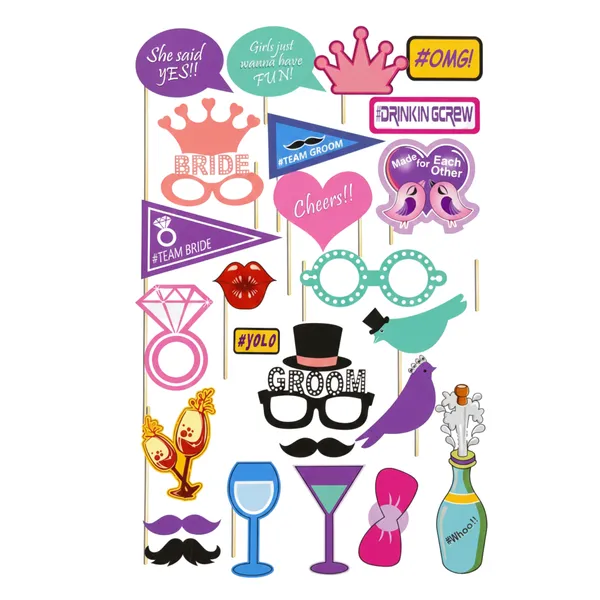 Wedding_Photo_Booth_Props_Kit_25_Pcs