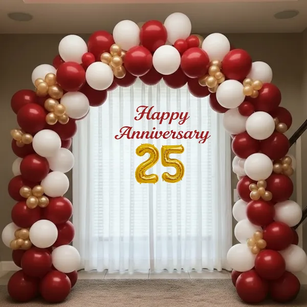 25th_Anniversary_Decoration_Combo_Kit_65_Pcs_Red_White_Gold_Balloon_Decoration_Set