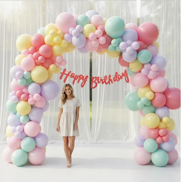 Pastel_Birthday_Decoration_Glitter_Combo_Red