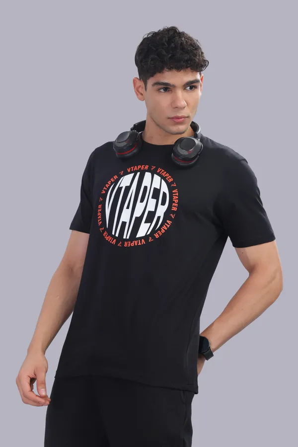 Black_Cotton_Elastine_Legacy_Fit_T_Shirt_For_Men