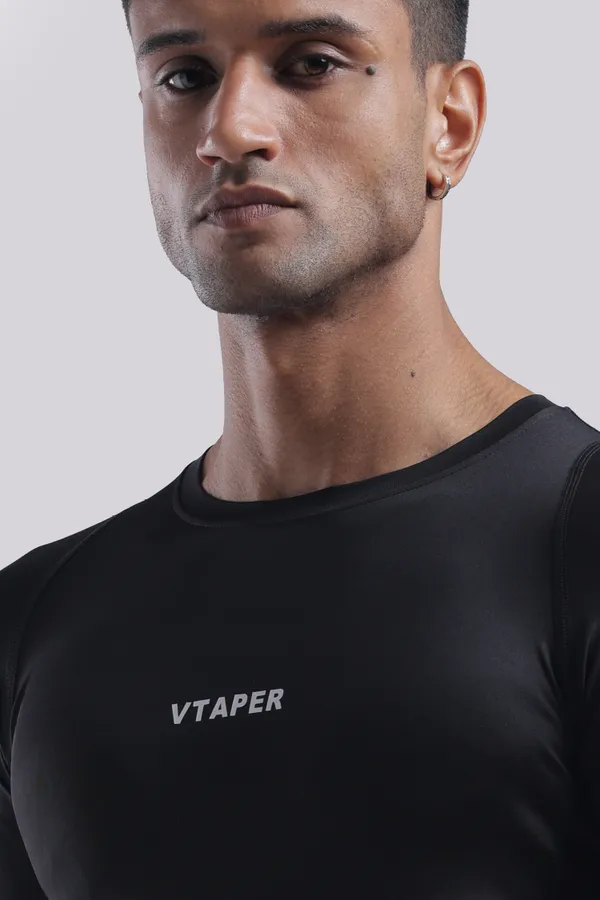 Black_Polyster_Drfyfit_Compression_Full_Selvess_T_Shirt_For_Men