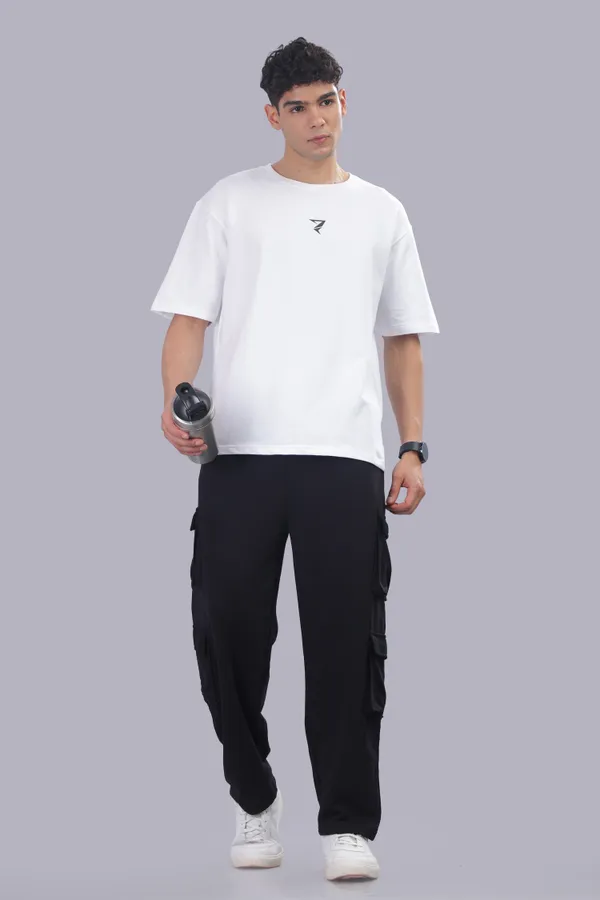White_Cotton_Elastine_Oversize_Streetwear_T_Shirt_For_Men