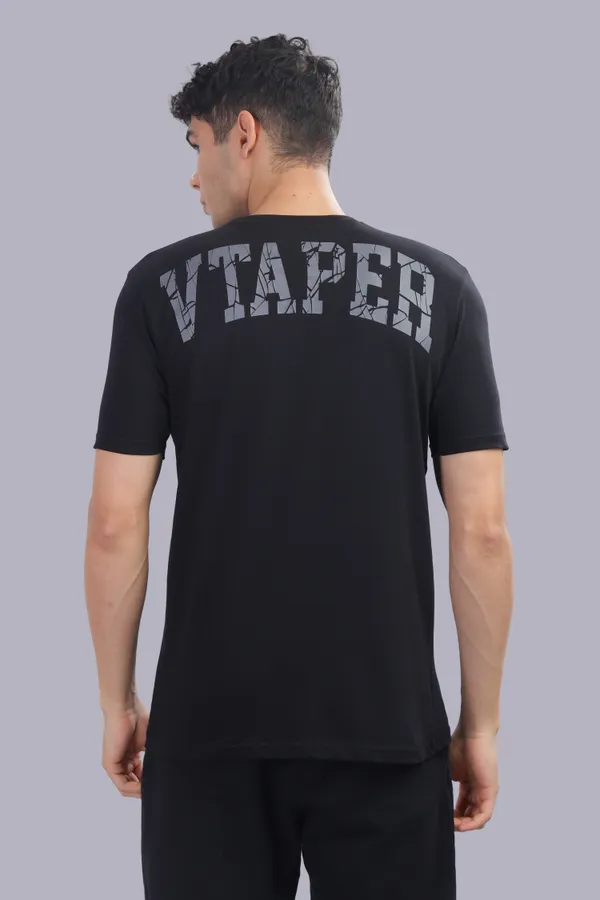 Marron_And_Black_Cotton_Elastine_Legacy_Fit_T_Shirt_For_Men_Pack_Of_2